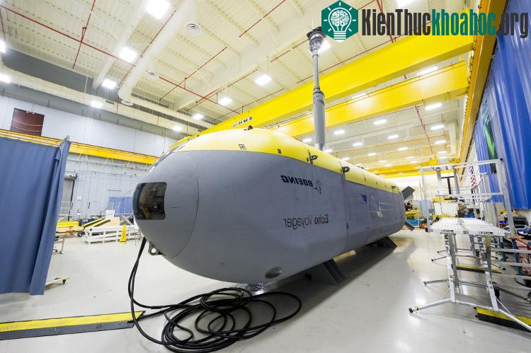Mẫu tàu ngầm không người lái Echo Voyager của tập đoàn Boeing. (Ảnh: Boeing).