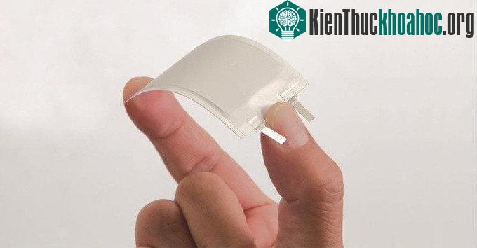 Sản phẩm pin uốn dẻo mới ra mắt của Panasonic.