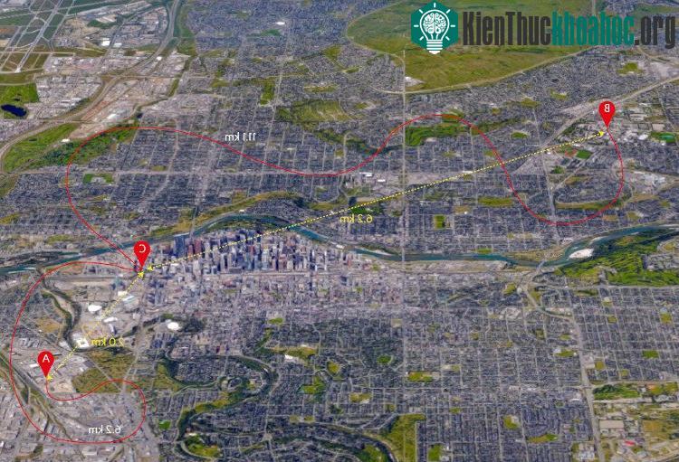 Thí nghiệm ở Calgary của nhóm nghiên cứu Canada. (Ảnh: Nature).