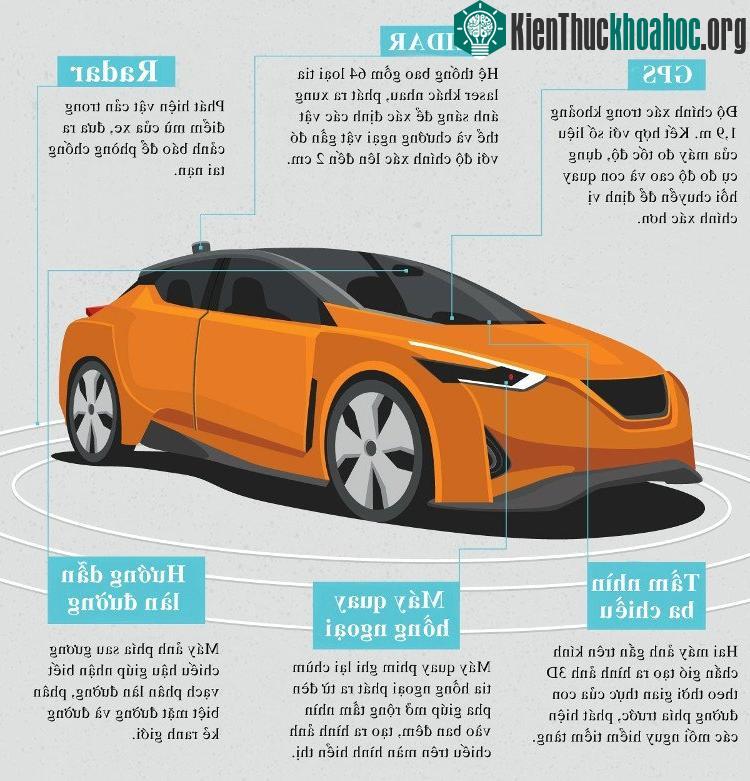 Ô tô tự lái trong tương lai có radar công nghệ mới, đưa ra cảnh báo để phòng chống tai nạn.