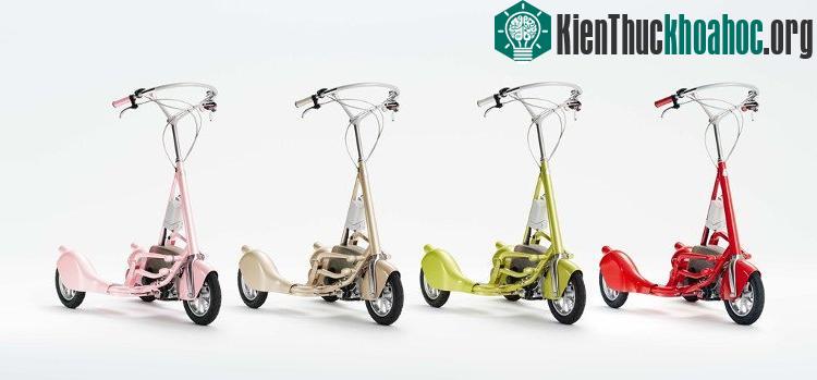 Xe đạp đi bộ có kiểu dáng bắt mắt.