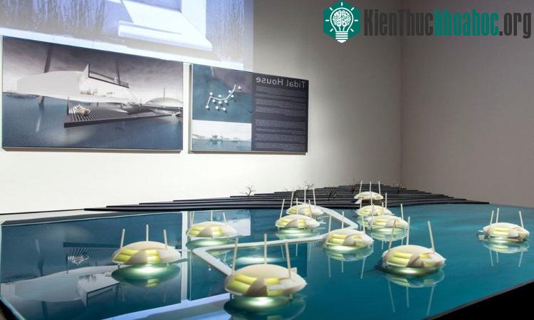 Ngôi nhà Tidal House được lấy cảm hứng từ giàn khoan dầu.