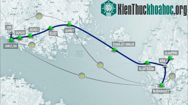 Tuyến Hyperloop Bắc Âu này sẽ tạo ra lợi nhuận sau 10 năm nhờ những lợi ích kinh tế mà nó mang lại.
