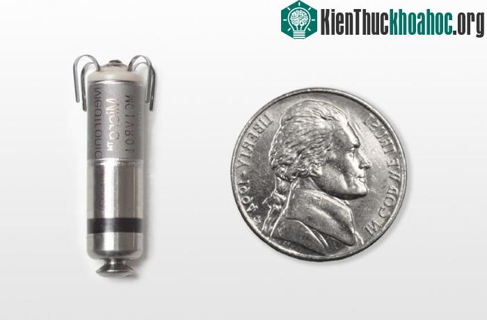 Máy trợ tim Micra TPS có thể hoạt động tới hơn 12 năm.