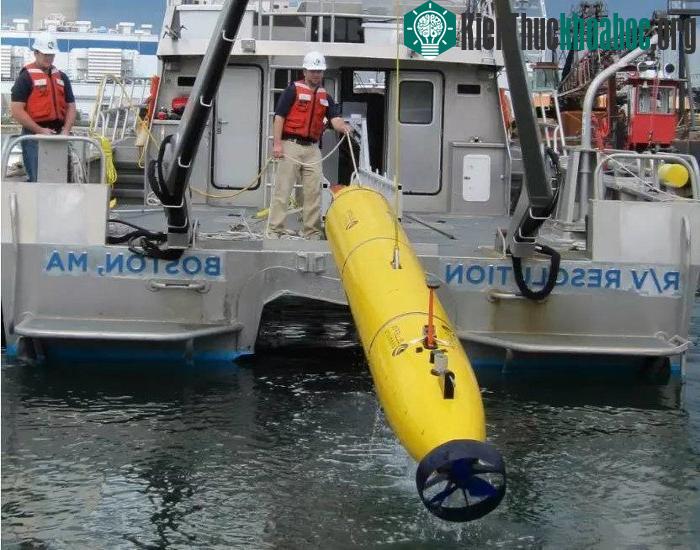 UUV mini Bluefin-21 của tập đoàn General Dynamics. (Ảnh: Bluefin Robotics).