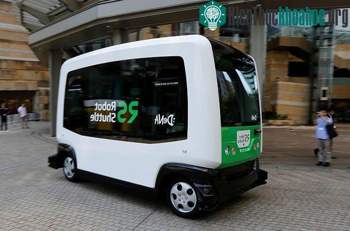 Robot Shuttle đã di chuyển an toàn trên quãng đường dài 400 mét.