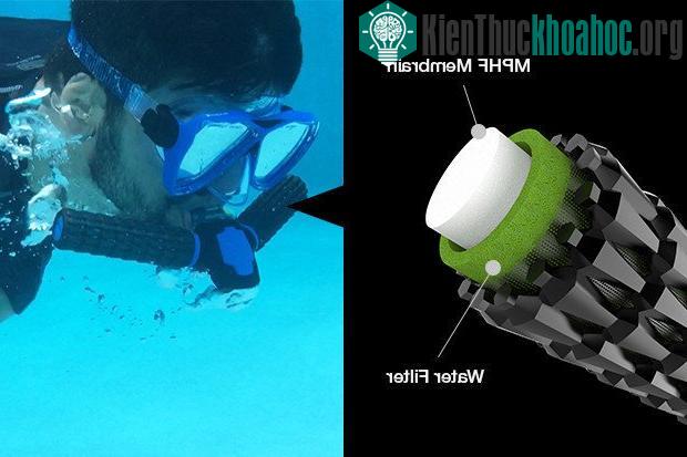 Một pin lithium-ion sẽ cung cấp điện năng cho máy nén hoạt động trong thời gian 45 phút.
