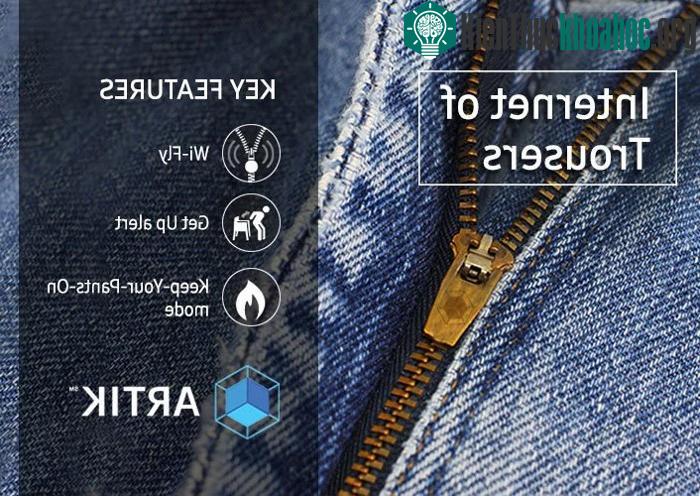 Bộ cảm biến sinh học trong quần thông minh giúp theo dõi dữ liệu sinh học gồm nhịp tim, mức độ đổ mồ hôi.