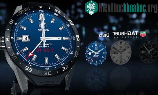 Đây là chiếc smartwatch Android Wear đầu tiên của hãng đồng hồ trứ danh Thụy Sỹ Tag Heuer.