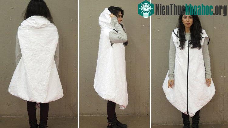 Khi sử dụng như chiếc áo khoác bình thường – Joshua Tam.