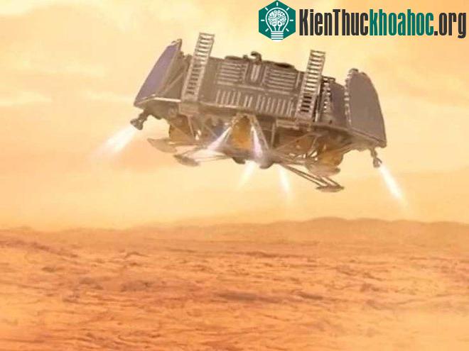 Phi thuyền sẽ đưa con người lên sao hỏa trong năm 2030. Cùng thời điểm, robot cũng đã mang những vật liệu xây dựng cơ bản lên đó.