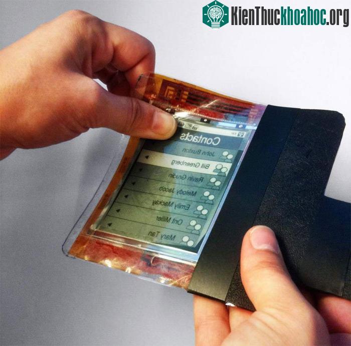 Trong tương lai, có thể các thiết bị mỏng như tờ giấy này vẫn là quá dày.