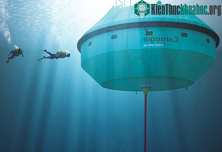 Thiết bị trông giống một cái phao này được thả trên bờ biển Perth nằm ở phía tây nước Úc.