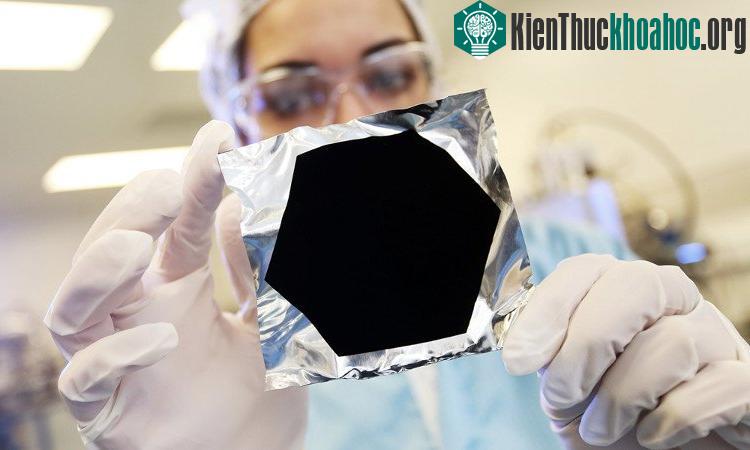 Vantablack - vật liệu đen nhất thế giới.