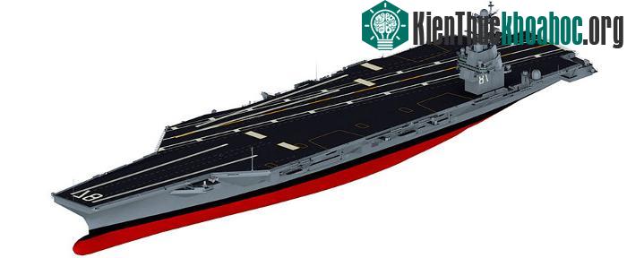 Mô hình máy tính của USS Gerald R. Ford.