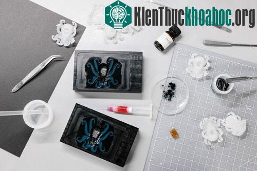 Robot bằng silicone dẻo hoạt động không cần pin ảnh 7