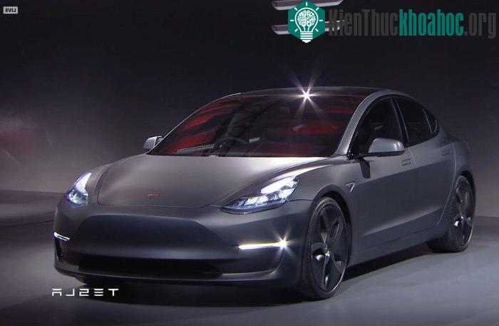 Tesla Model 3 chính thức, đi được 346km/1 lần sạc, giá 35.000$