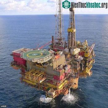 Giàn khoan Delta ngoài khơi biển Bắc. (Ảnh: Shell)
