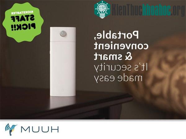 Huum là một thiết bị an ninh gia đình không dây và vô cùng nhỏ gọn.&nbsp;