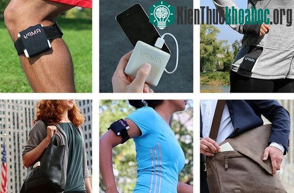 Đi bộ để sạc pin cho điện thoại