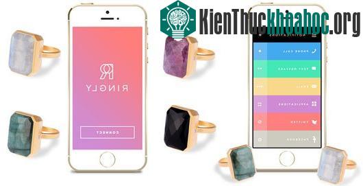 Ringly - nhẫn thông minh nhận tín hiệu thay điện thoại