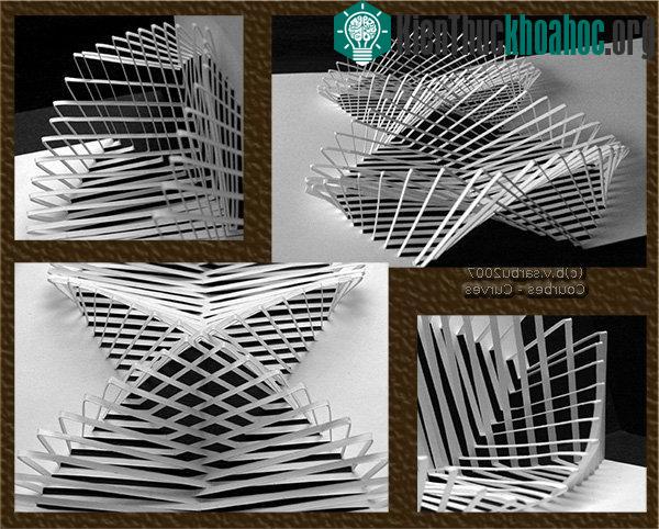 Nghệ thuật cắt giấy Kirigami của Nhật Bản.