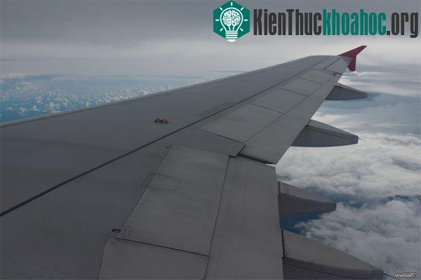 Cánh tà sau thu gọn vào cánh nâng chính.​