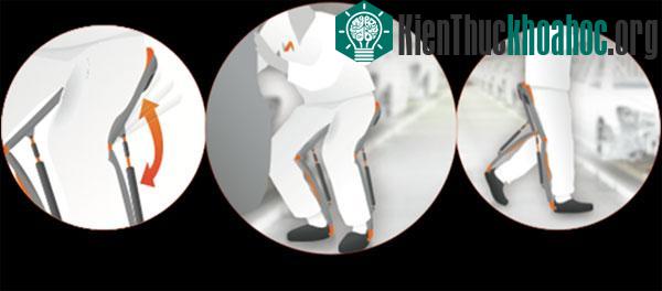 Chairless - Thiết bị đeo chân có thể biến thành một chiếc ghế vô hình