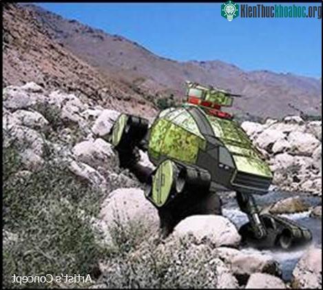 GXV-T có khả năng vượt 95% các kiểu địa hình trên trái đất. (Ảnh: DARPA)