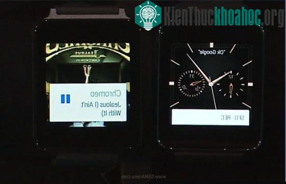 Google công bố chi tiết Android Wear: Đa dạng các thông báo