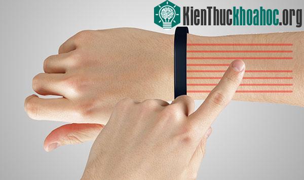 Mô tả cách hoạt động của các cảm biến từ xa trên Cicret
