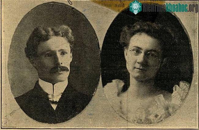 Hai nhà truyền giáo Effie và Rev. Richard H. Sidebotham.