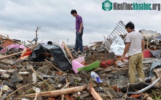 Hậu quả thiên tai ở Trung Quốc.