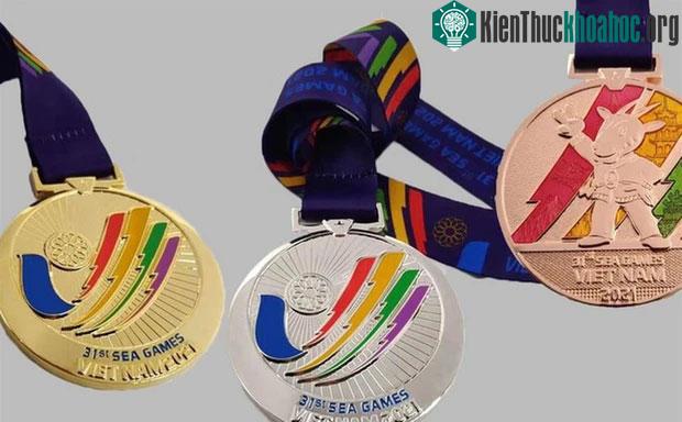 Bộ 3 huy chương SEA Games 31.