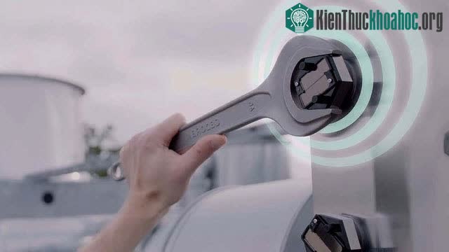 Con ốc này có thể tự phát đi cảnh báo nếu nó không còn chặt như ngày đầu lắp ráp.