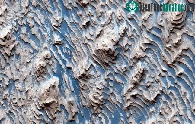 Cảnh quan thú vị trong bức ảnh NASA vừa công bố