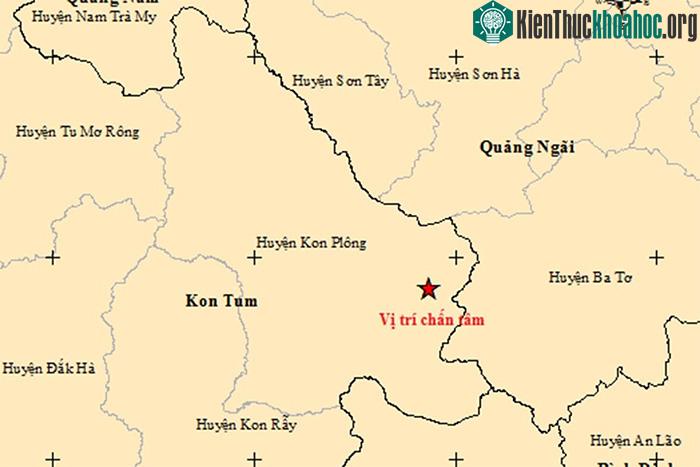 Trận động đất này thuộc loại yếu và trung bình, không gây rủi ro thiên tai.