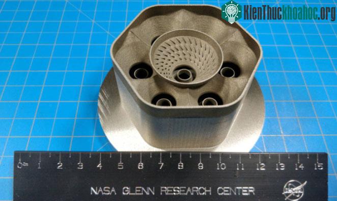 Buồng đốt động cơ turbine được in 3D bằng hợp kim GRX-810