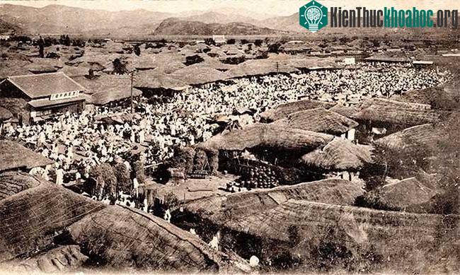 Chợ Daegu vào đầu thế kỷ 20.