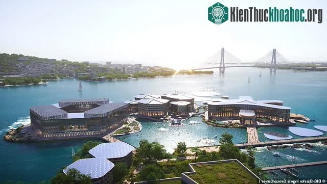 Chi phí xây dựng thành phố nổi ước tính trị giá 200 triệu USD và sẽ hoàn thành vào năm 2025.