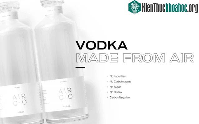 Rượu volka được làm từ khí thải nhà kính.