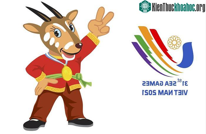 Sao la - linh vật của Sea games 31 tổ chức tại Việt Nam.