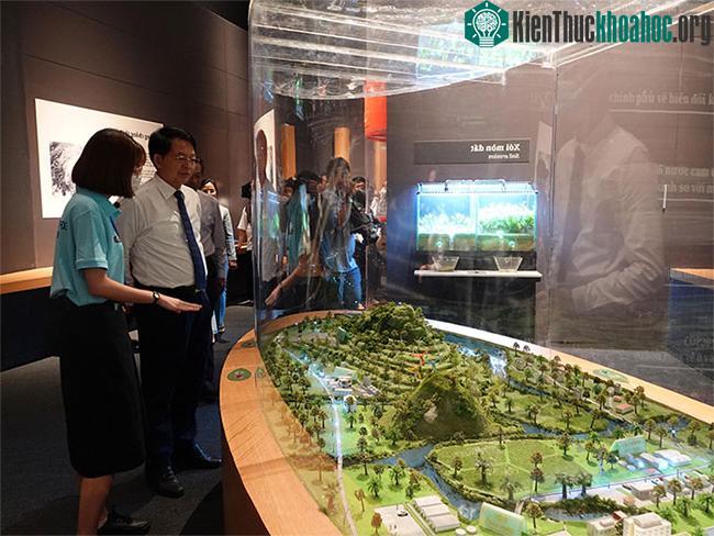 Khu vực tìm hiểu về tài nguyên thiên nhiên.