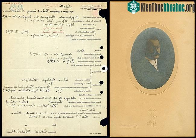 Chân dung của Richard H. Sidebotham năm 1907