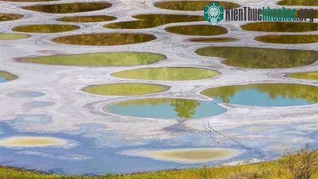 Hồ nước "chấm bi" độc đáo được ví như sao Hỏa trên Trái đất ảnh 4
