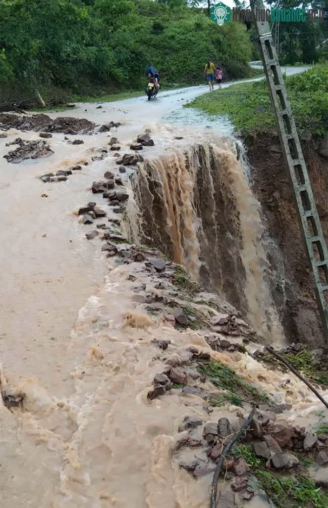 Mưa lũ lớn ở Bắc Giang, hàng trăm ngôi nhà chìm trong biển nước ảnh 5