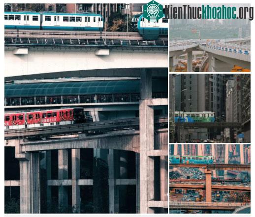 Điều kinh hoàng ở Trùng Khánh là những con đường thường bị chia cắt thành nhiều tầng