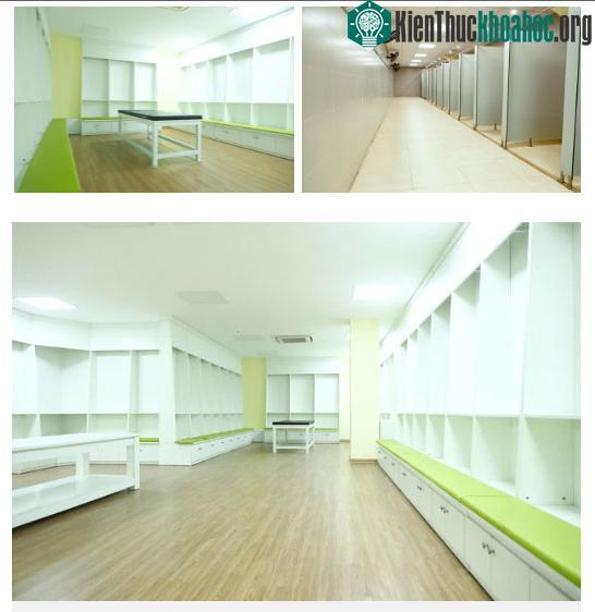 SVĐ Việt Trì có 4 phòng thay đồ riêng biệt