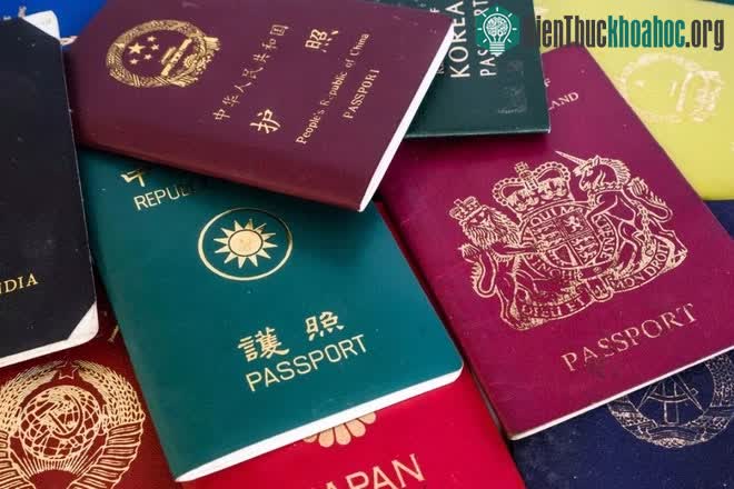 Không có quy định thực sự nào về màu hộ chiếu.