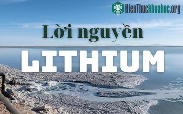 Lithium là một kim loại nhẹ và mềm, được sử dụng làm pin trong smartphone, xe điện...